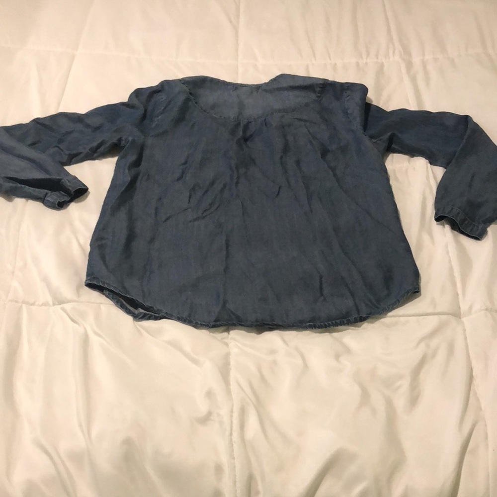 Cloth & Stone from anthro soft denim shirt - Picture 8 of 9